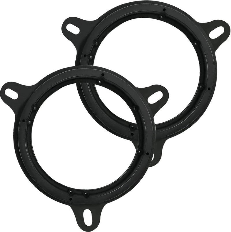 AICARS 6.5 Inch Speaker Spacer: 4/5 Inch Depth Speaker Adapter Rings Compatible with Nissan Teana Livina Tiida Sylphy 2-PCS - Image 1